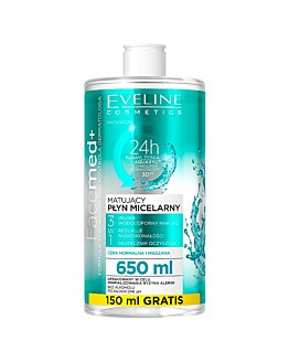 Eveline Facemed Latte Micellare Opacizzante 3 in 1 650 ml