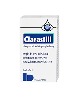 Clarastill, Krople do oczu o działaniu ochronnym, odżywczym, nawilżającym i powlekającym