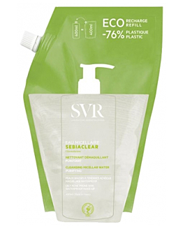 SVR Sebiaclear Eau Micellaire Woda micelarna Refill, 400 ml