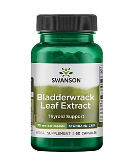 Swanson Bladderwrack Morszczyn Pęcherzykowaty Extract Kapsułki 75 mg Kapsułki