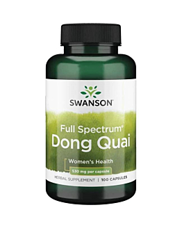 Swanson Dong Quai Preparat wspierające zdrowie hormonalne Kapsułki