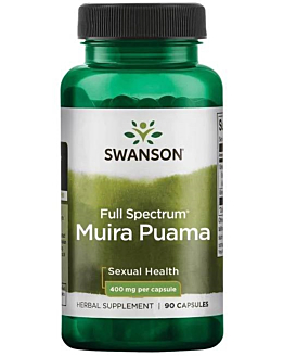 Swanson FS Muira Puama 400 mg Kapsułki, 90 szt.