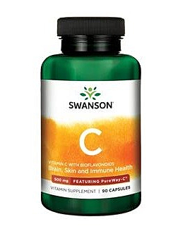 Swanson PureWay-C 500 mg Suplement diety z witaminą C Kapsułki