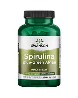 Swanson Spirulina Standaryzowana Kapsułki