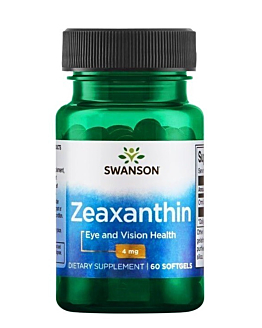 Swanson Zeaksantyna Omnixan 4 mg Preparat na oczy Kapsułki
