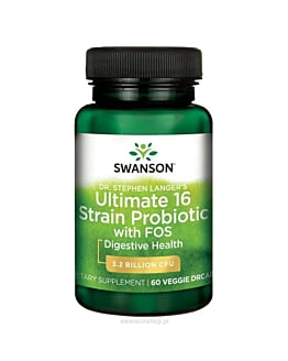 Swanson Ultimate 16 Strain Formula Probiotyk Kapsułki