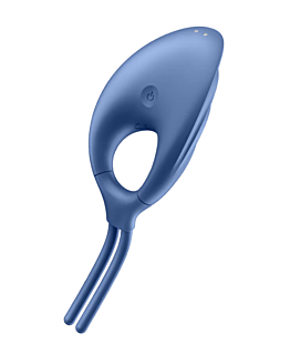 Satisfyer Swordsman Blue Masażer intymny pierścień erekcyjny