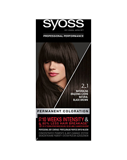 Syoss Farba do włosów Natural Black Brown 2-1
