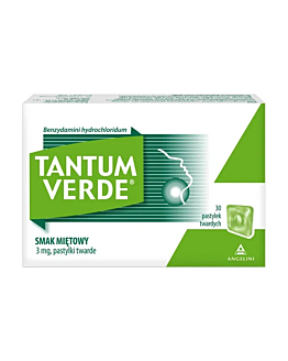 Tantum Verde 3 mg smak miętowy, 30 past.