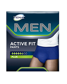 Tena Men Active Fit Pants Plus, Pannoloni per Uomo, 75-105 cm, Taglia Medium 9 pz