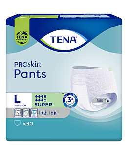 Tena Pants ProSkin Super, Majtki chłonne, 100-135cm, Large