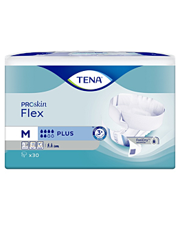 Tena Flex ProSkin Plus, Pieluchomajtki dla dorosłych, 71-102cm, Medium