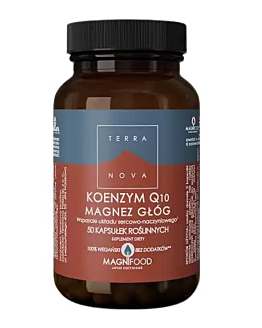 Terranova Koenzym Q10 Magnez Głóg, Kapsułki