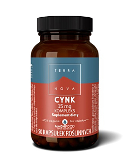 Terranova Cynk Kompleks 15 mg, Kapsułki