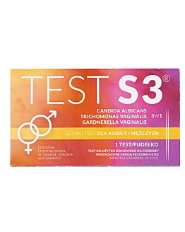 Test S3, Szybki test na Candida Albicans/Trichomonas Vaginalis/Gardnerella Vaginalis