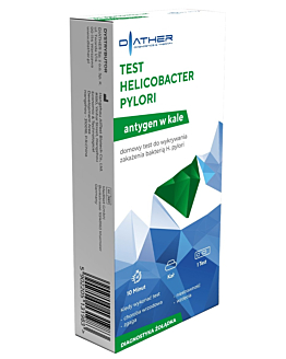 Diather, Test Helicobacter Pylori antygen w kale