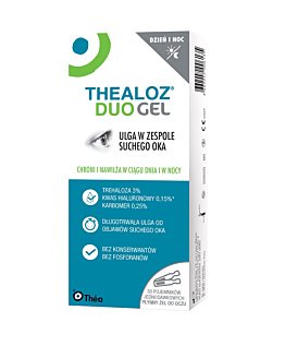 Thealoz Duo Gel UD, Żel płynny do oczu, Pojemniki jednodawkowe
