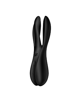 Satisfyer Threesome Black 1 Black masażer intymny