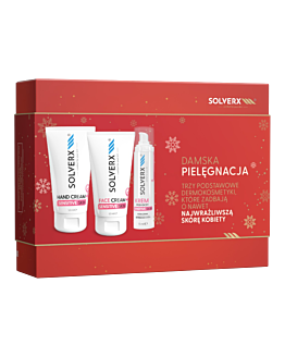 Solverx Sensitive Skin Zestawy prezentowe: Krem do twarzy + Krem pod oczy + Krem do rąk
