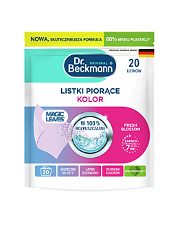 Dr Beckmann Magic Leaves Chusteczki do prania kolorowego