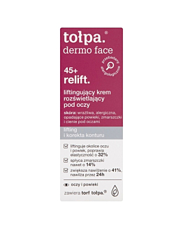 Tołpa Demo Face Relift 45+ Liftingujący krem Rozświetlający pod oczy
