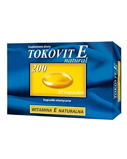 Tokovit E 200 mg Natural, Kapsułki