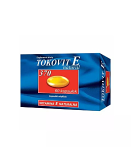 Tokovit E 370 mg Natural, Kapsułki