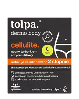 Tołpa Dermo Body Cellulite Crema Anticellulite Notte Turbo 250 ml