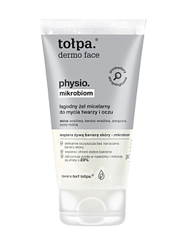 Tołpa Dermo Face Mikrobiom Gel Detergente Delicato per Viso e Occhi  195 ml