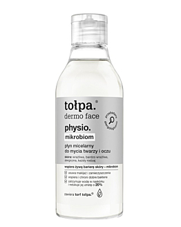 Tołpa Dermo Face Physio Mikrobiom Acqua Micellare Delicata per Viso e Occhi  400 ml
