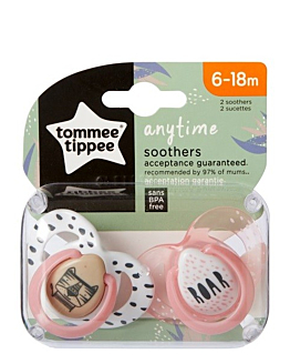 Tommee Tippee Smoczek Uspokajający Any Time 6-18M