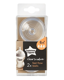 Tommee Tippee Ctn Smoczek Na But. Silik. 6+ Szybki Przepływ