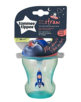 Tommee Tippee Kubek Treningowy ze Słomką 6M+ Boy