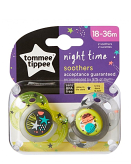 Tommee Tippee Smoczek Uspokajający Night Time 18-36M