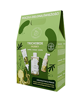 Hairy Tale zestaw Trichobox Murky: Peeling + Szampon + Wcierka