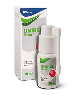 Uniben Silver, Aerozol do stosowania w jamie ustnej