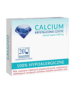 Calcium Krystalicznie Czyste 100% Hypoalergiczne