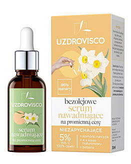 Uzdrovisco Bezolejowe serum Nawadniające na Promienną Cerę Niezapychające