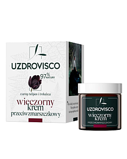 Uzdrovisco Czarny Tulipan Wieczorny Krem przeciwzmarszczkowy
