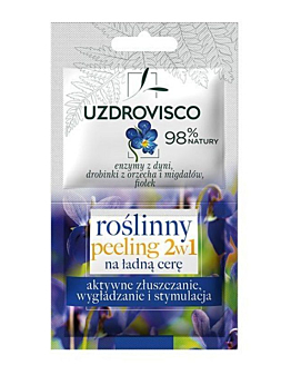 Uzdrovisco Fiołek Roślinny podwójnie Aktywny Peeling 2w1