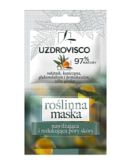 Uzdrovisco Rokitnik Roślinna maska nawilżająca i redukująca pory