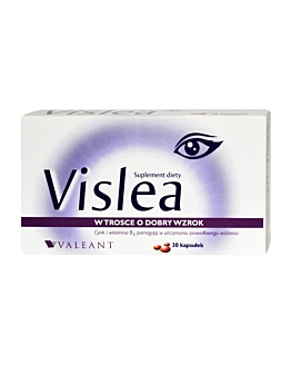 Vislea, Suplement diety wspomagający wzrok, Kapsułki
