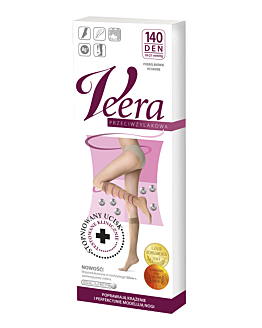 Veera Podkolanówki 140 DEN, Kolor Vision, Rozmiar 3/4