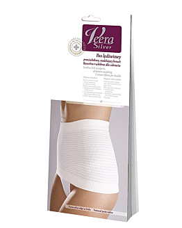 Veera Silver Pas lędźwiowy 28 cm, Rozmiar XXL