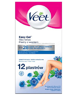 Veet Plaster do Depilacji Skóra Wrazliwa