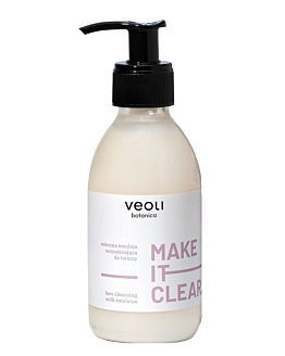Veoli Botanica Make It Clear Mleczna emulsja oczyszczająca do twarzy