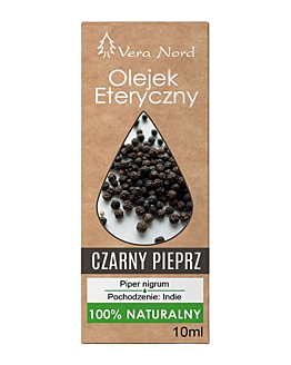 Vera Nord Czarny Pieprz Olejek Eteryczny 