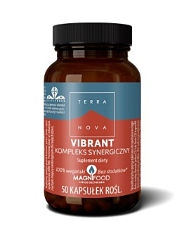 Terranova Vibrant Kompleks Synergiczny, Suplement diety z wyciągami roślinnymi, Kapsułki