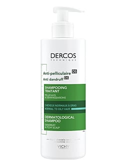 Vichy Dercos Shampoo Antiforfora, Capelli Grassi 390 ml