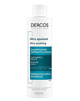 Vichy Dercos Shampoo Ultra Lenitivo per Capelli Grassi 200 ml